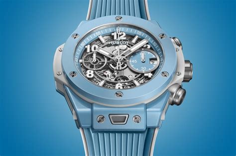 hublot carbon blue|Hublot Big Bang Unico Golf Sky Blue Carbon.